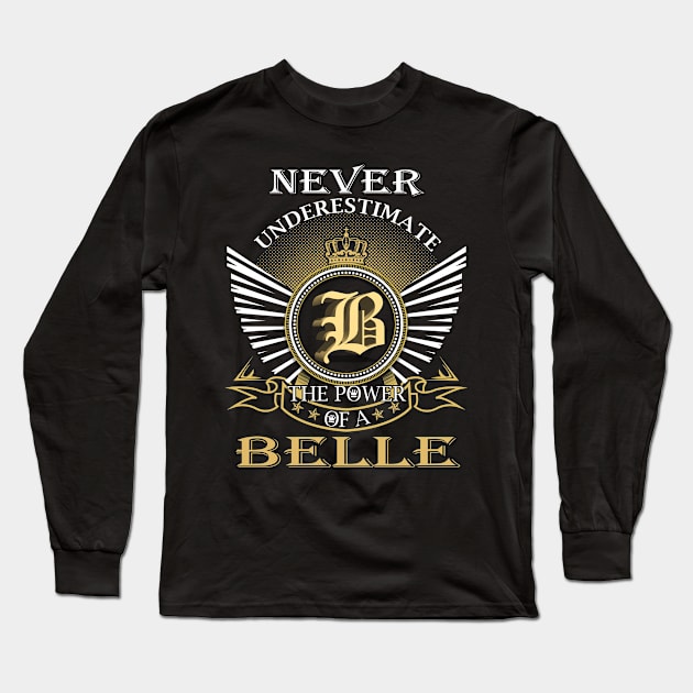 BELLE Long Sleeve T-Shirt by kyraheidy